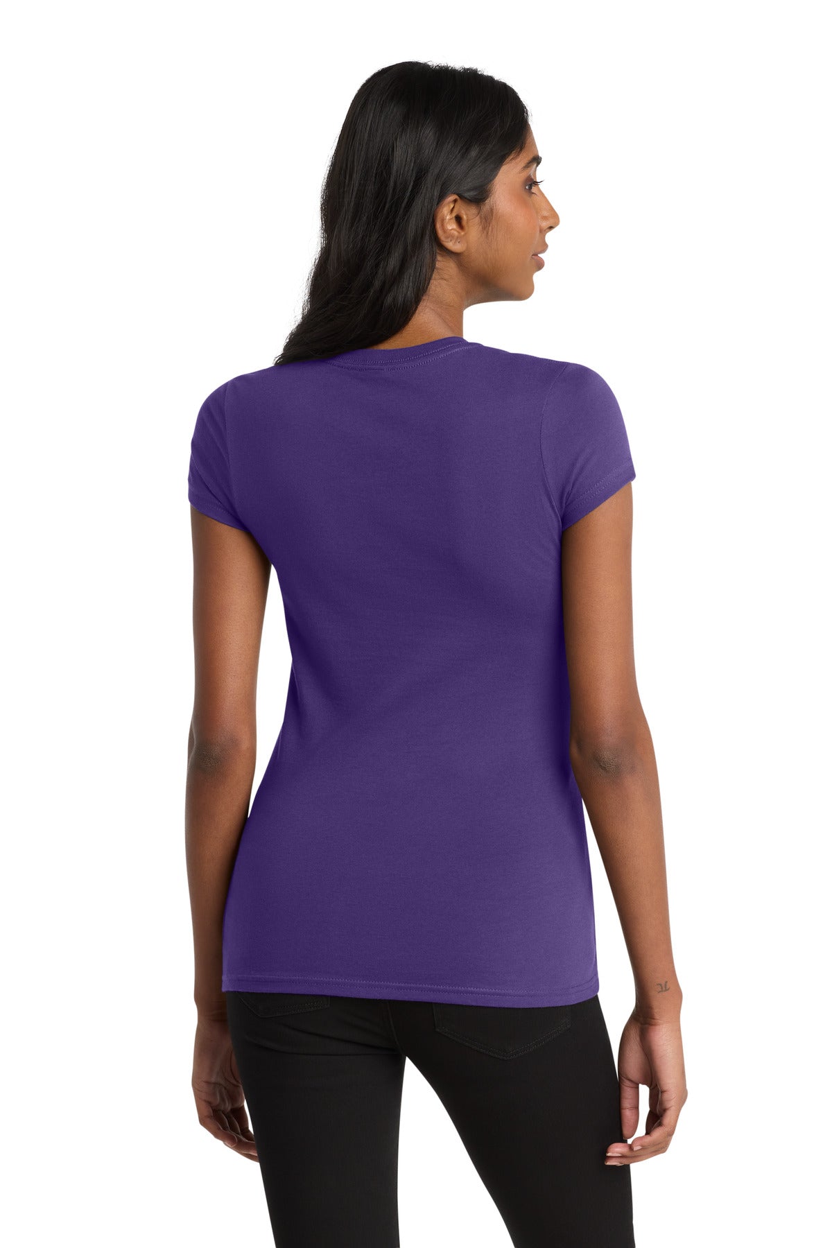 District Women's Fitted Very Important Tee - Purple