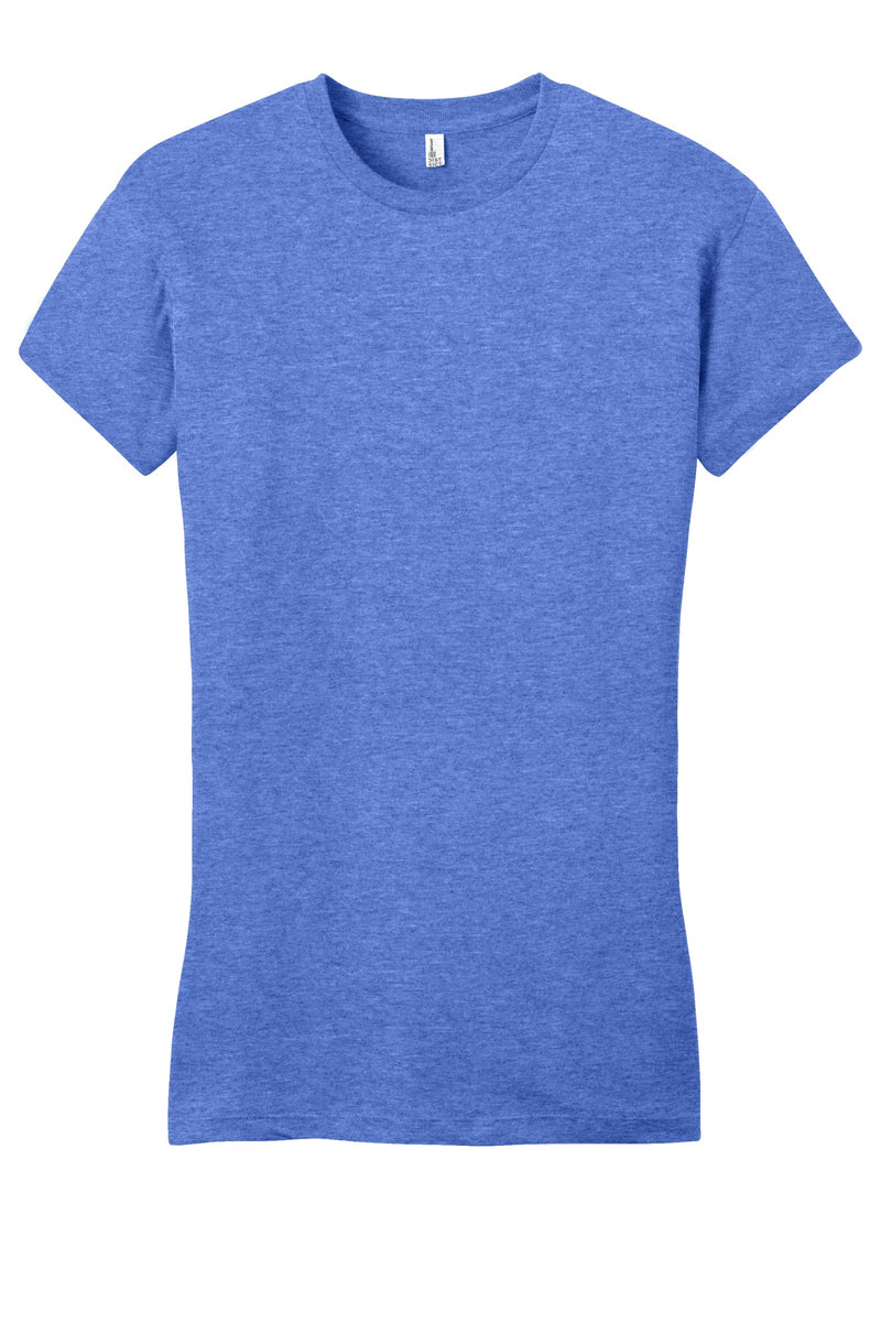 District Women's Fitted Very Important Tee - Royal Frost