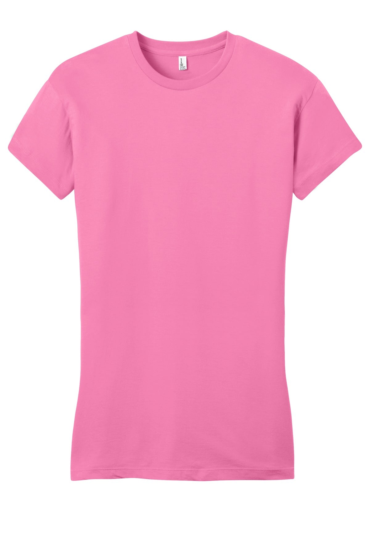 District Women's Fitted Very Important Tee - True Pink