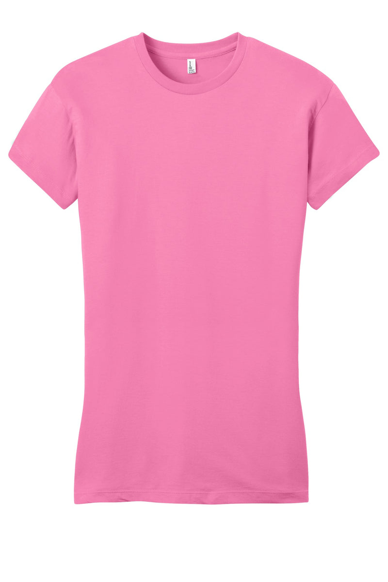 District Women's Fitted Very Important Tee - True Pink