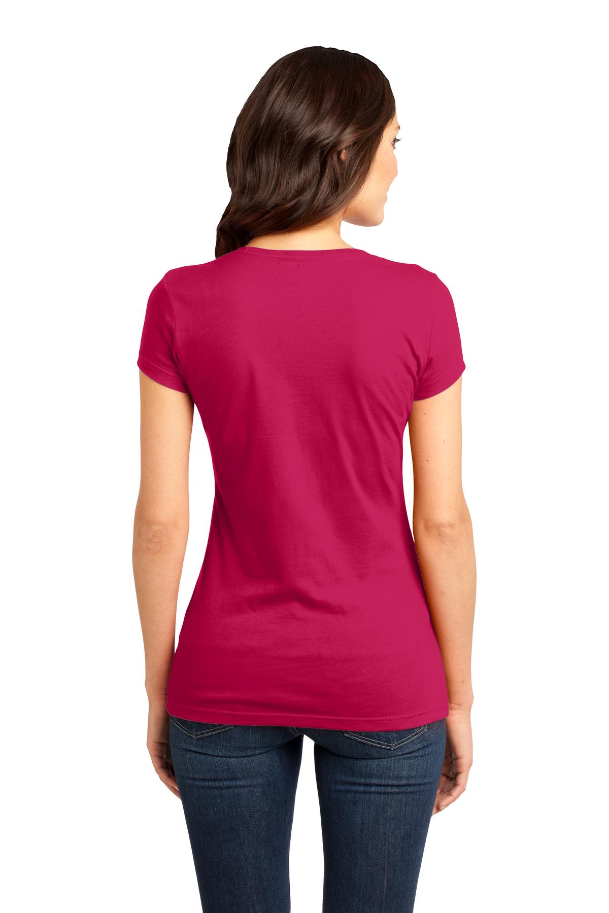 District Women's Fitted Very Important Tee - Watermelon
