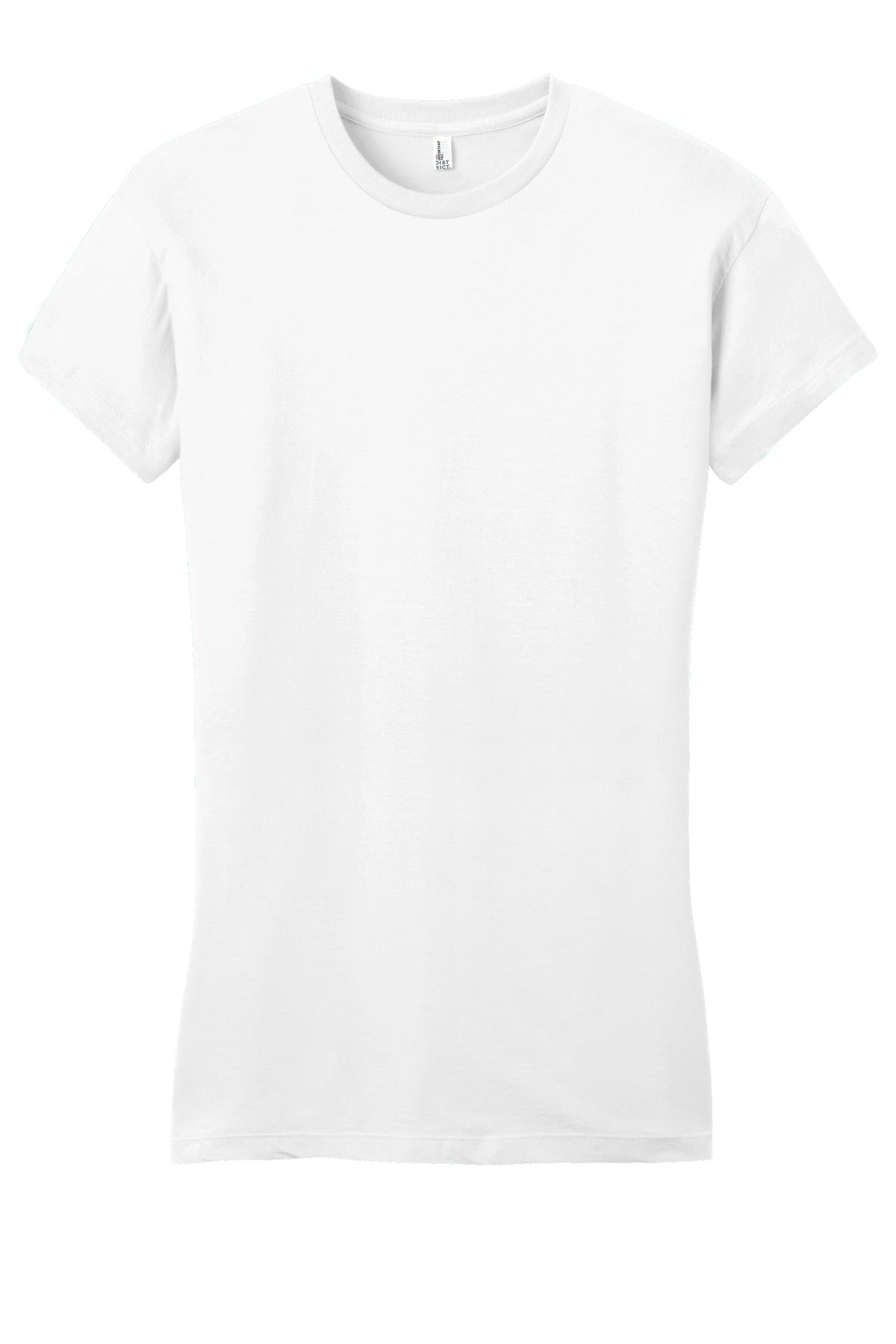 District Women's Fitted Very Important Tee - White