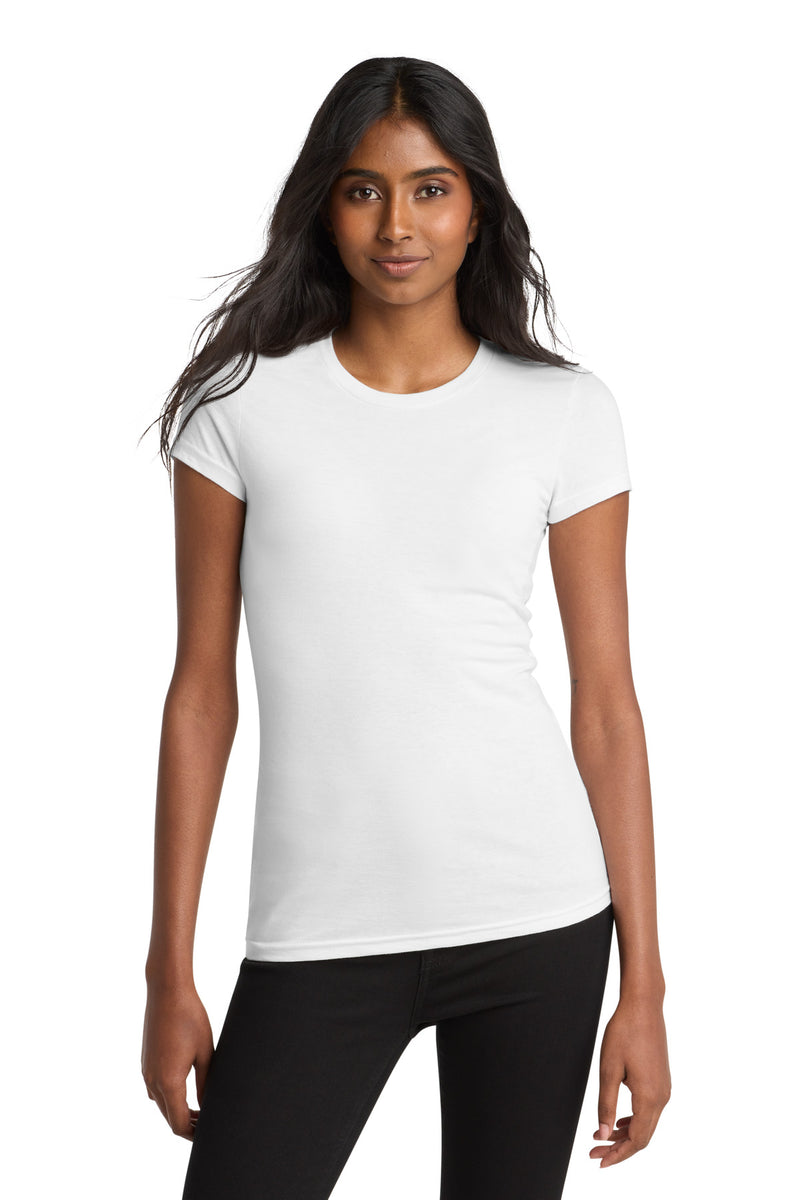 District Women's Fitted Very Important Tee - White