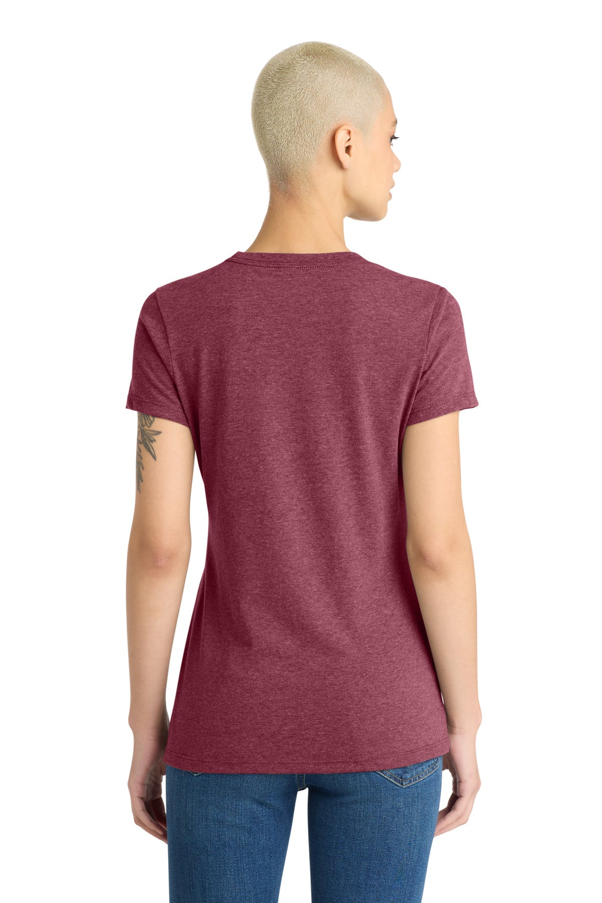 District  Women's Very Important Tee - Heathered Cardinal