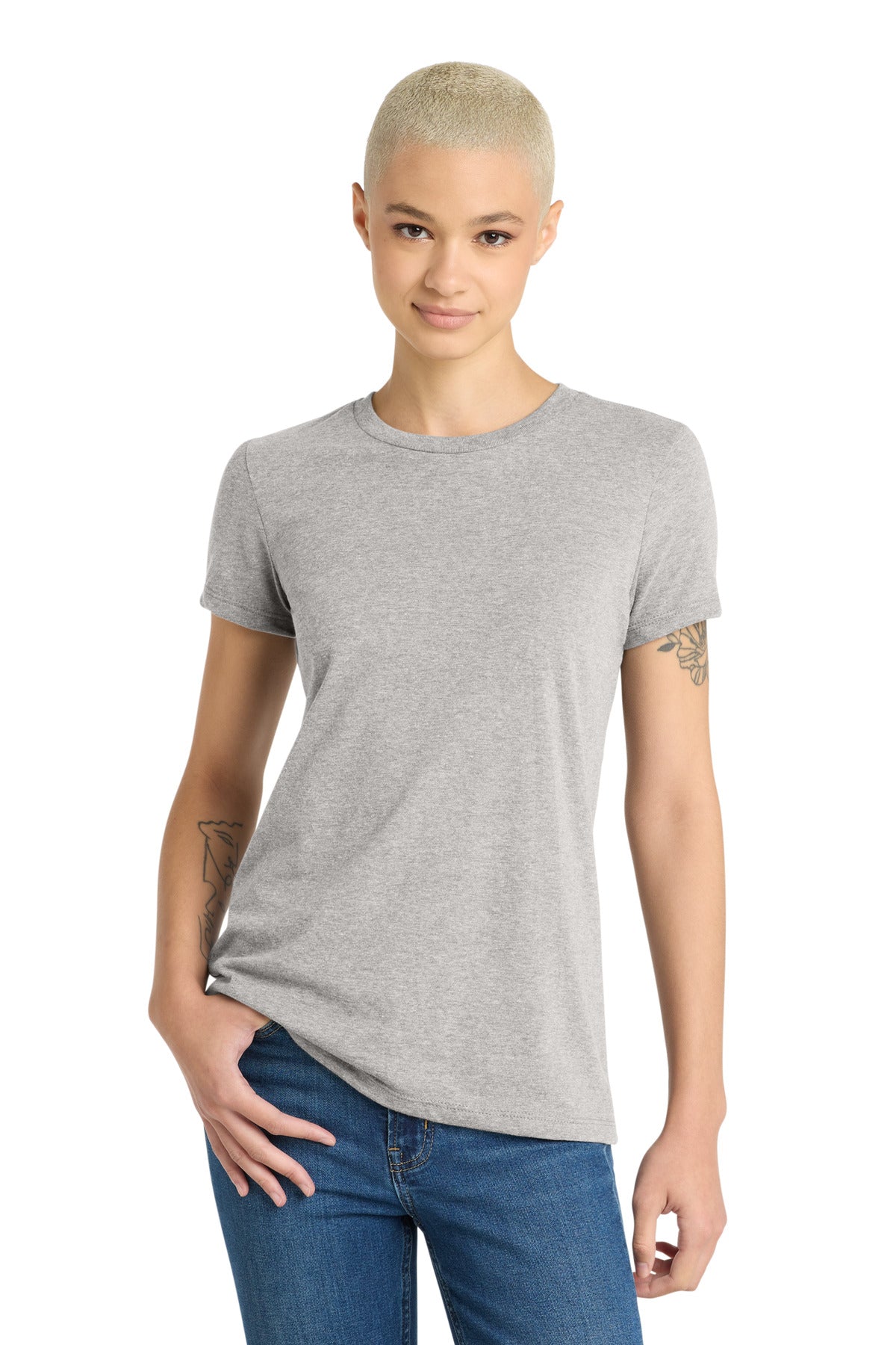 District  Women's Very Important Tee - Light Heather Grey