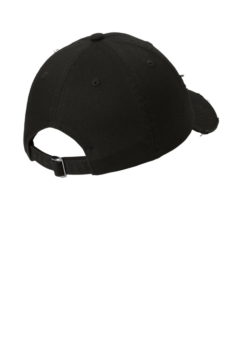 District Distressed Cap - Black