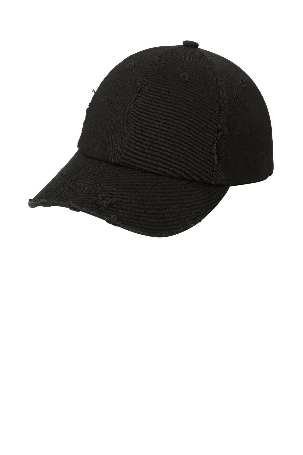 District Distressed Cap - Black