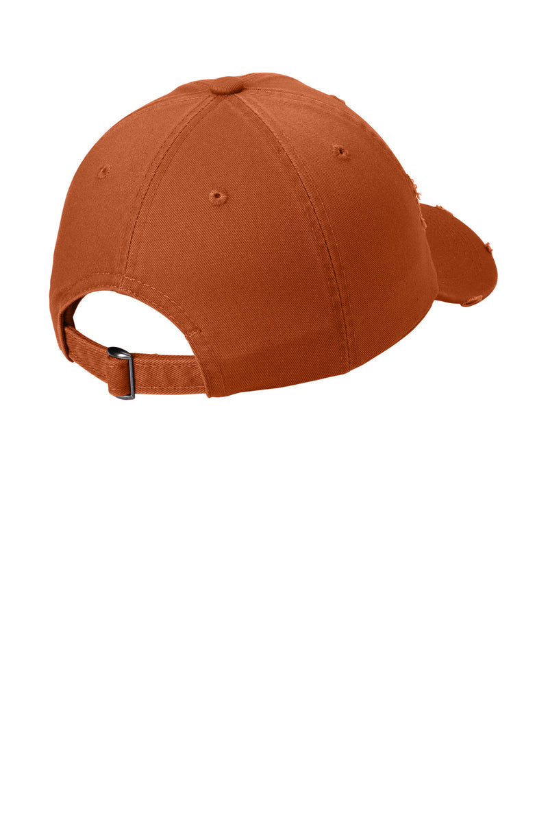 District Distressed Cap - Burnt Orange