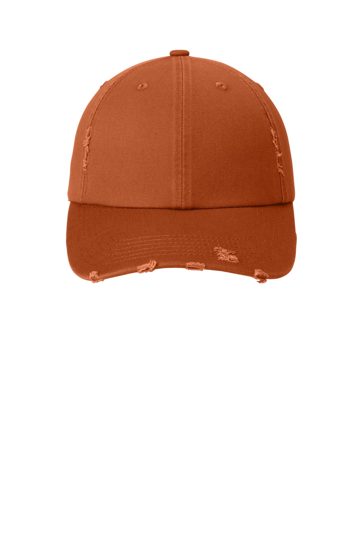 District Distressed Cap - Burnt Orange