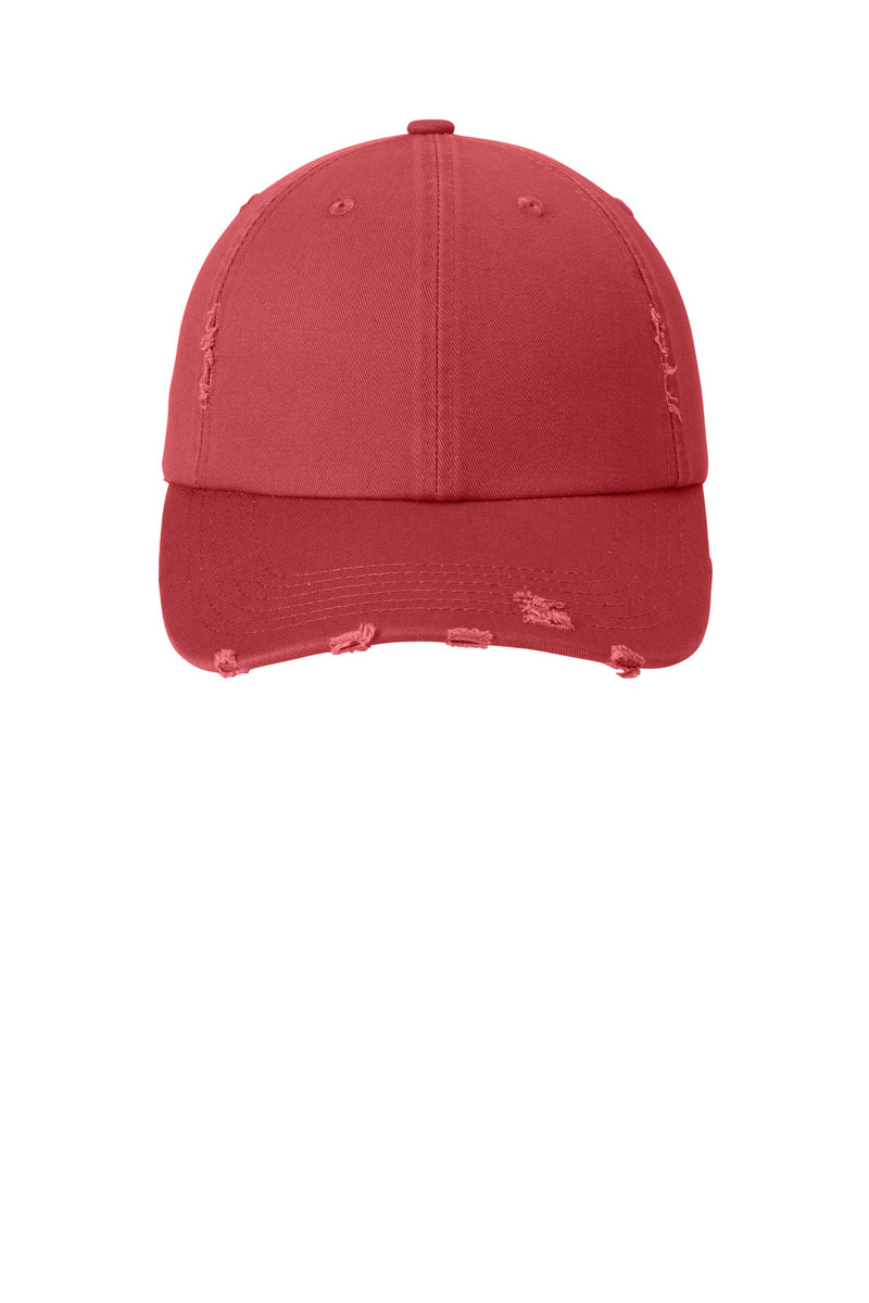 District Distressed Cap - Dashing Red