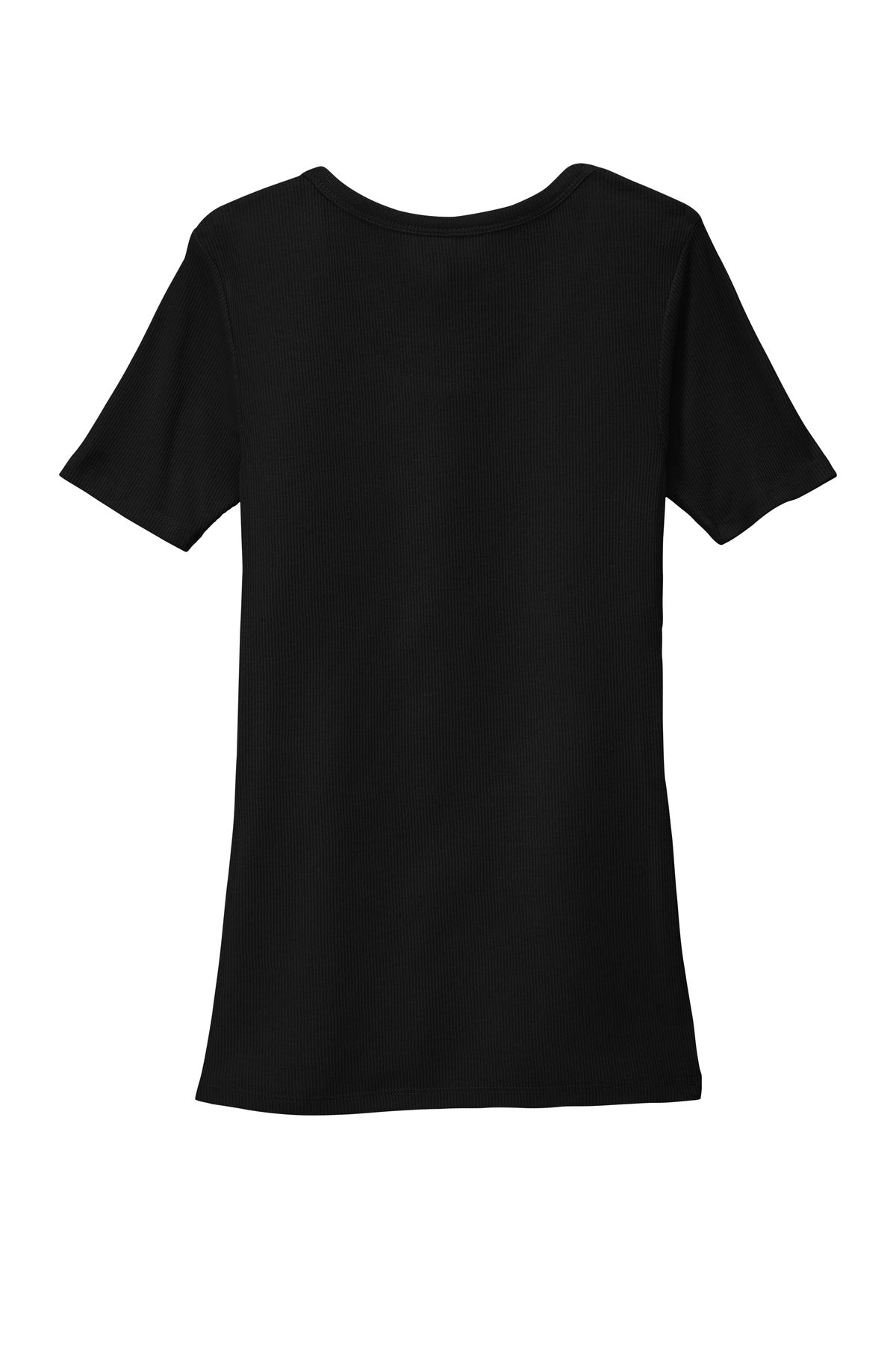 District Women's V.I.T.Rib Scoop Neck Tee - Black