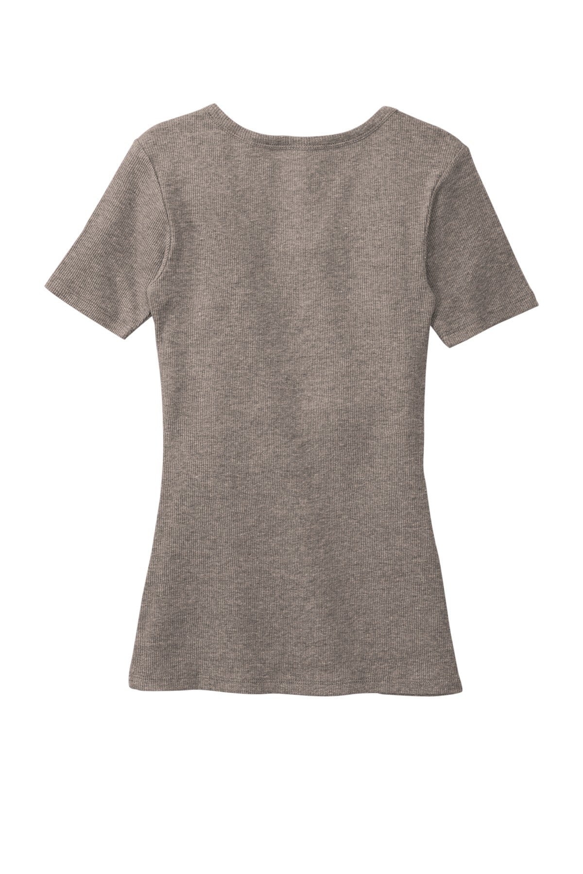 District Women's V.I.T.Rib Scoop Neck Tee - Grey Frost