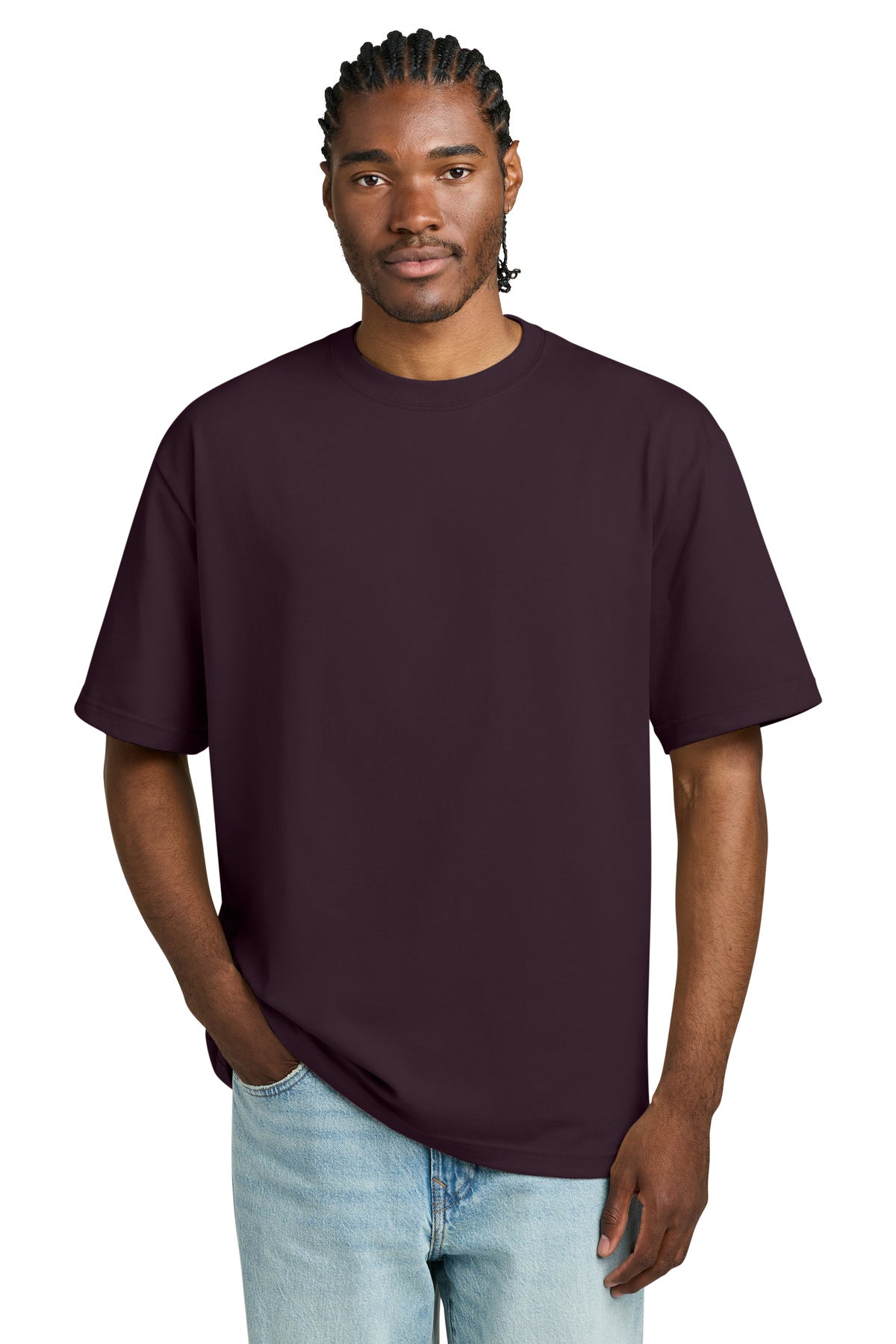 District Heavyweight Very Important Tee - Bordeaux