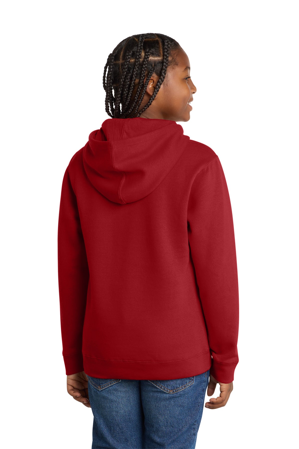 District Youth V.I.T.Fleece Hoodie - Classic Red