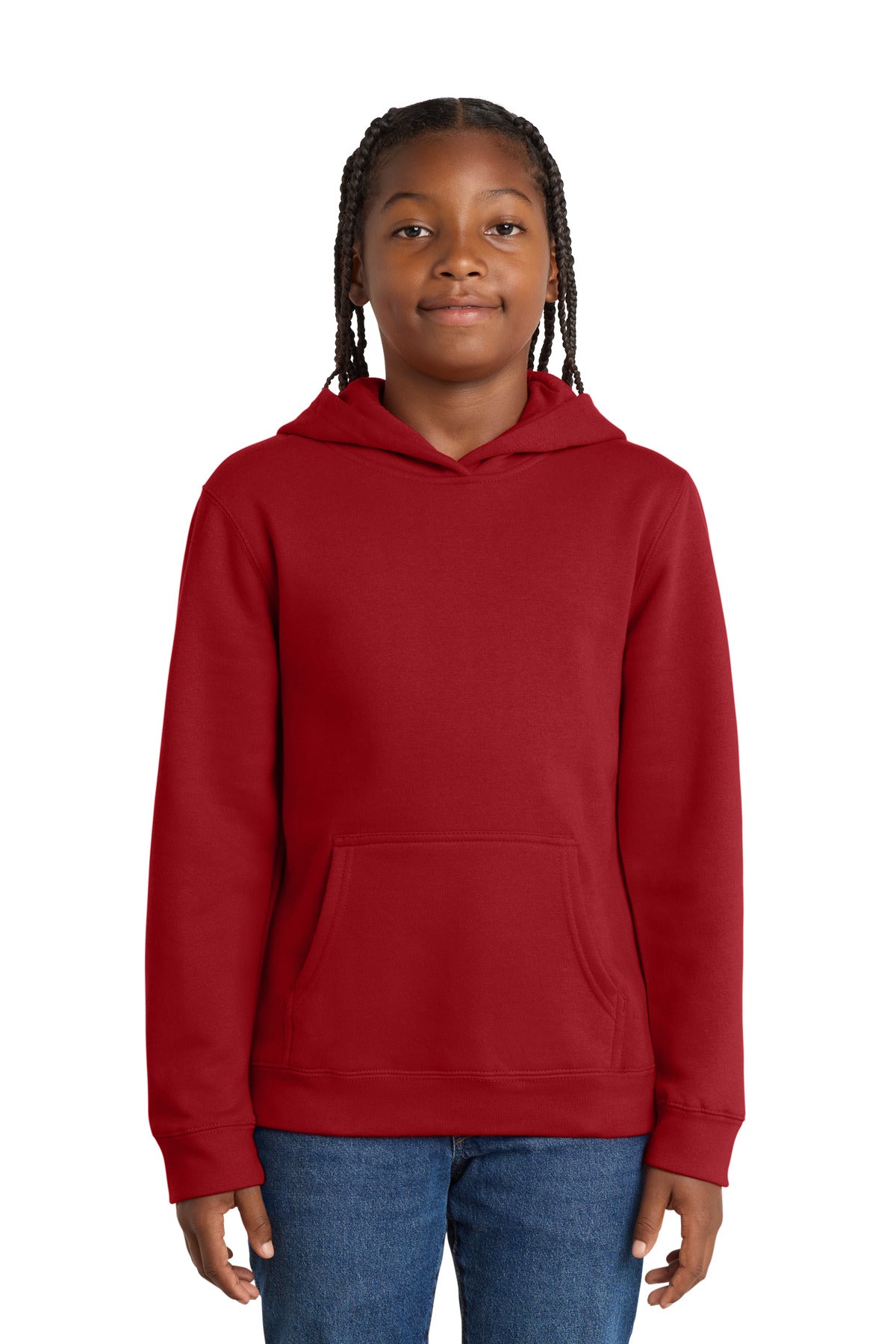 District Youth V.I.T.Fleece Hoodie - Classic Red