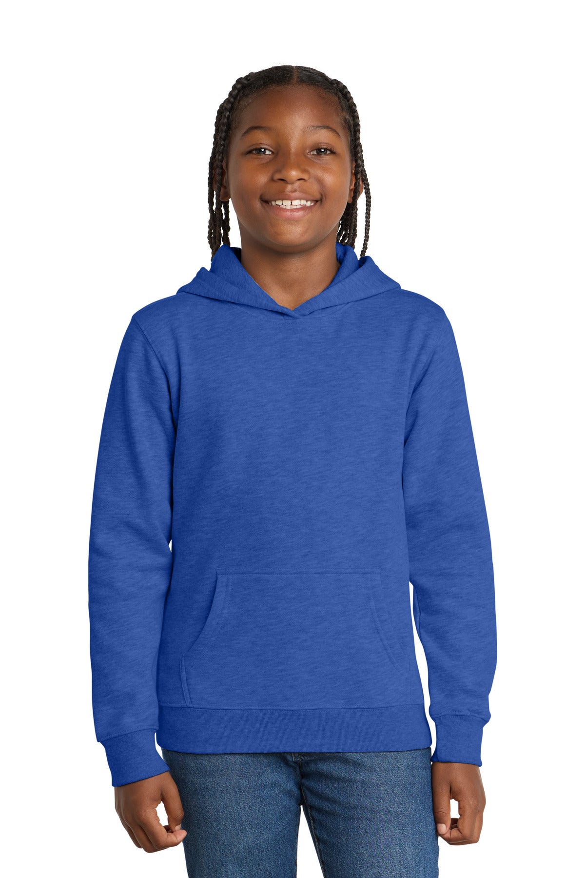 District Youth V.I.T.Fleece Hoodie - Royal Frost