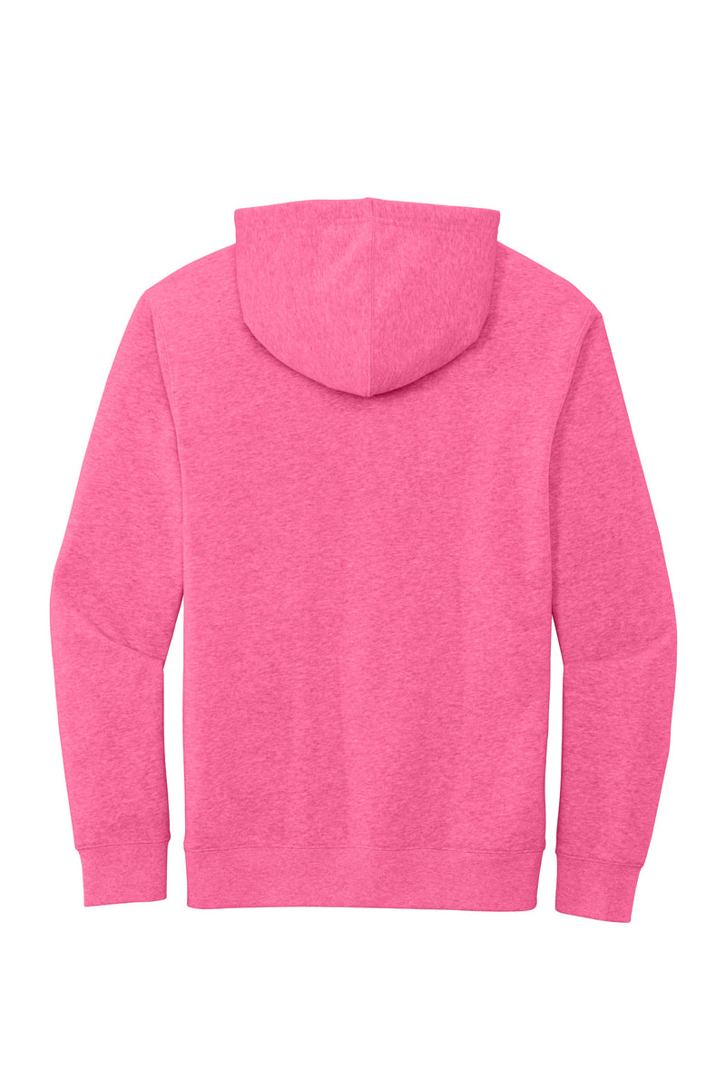 District V.I.T.Fleece Hoodie - Awareness Pink Heather