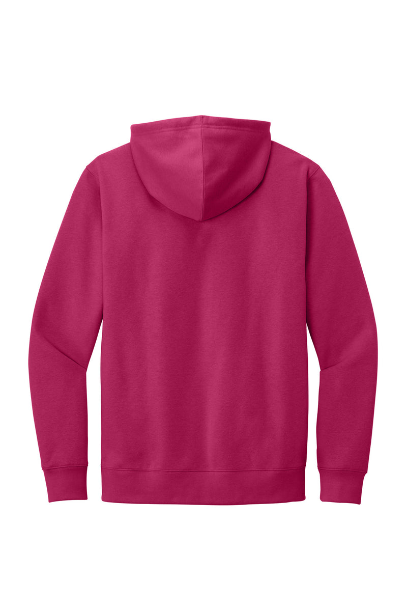 District V.I.T.Fleece Hoodie - Dark Fuchsia