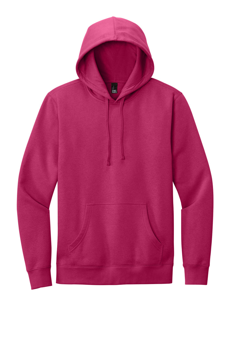 District V.I.T.Fleece Hoodie - Dark Fuchsia