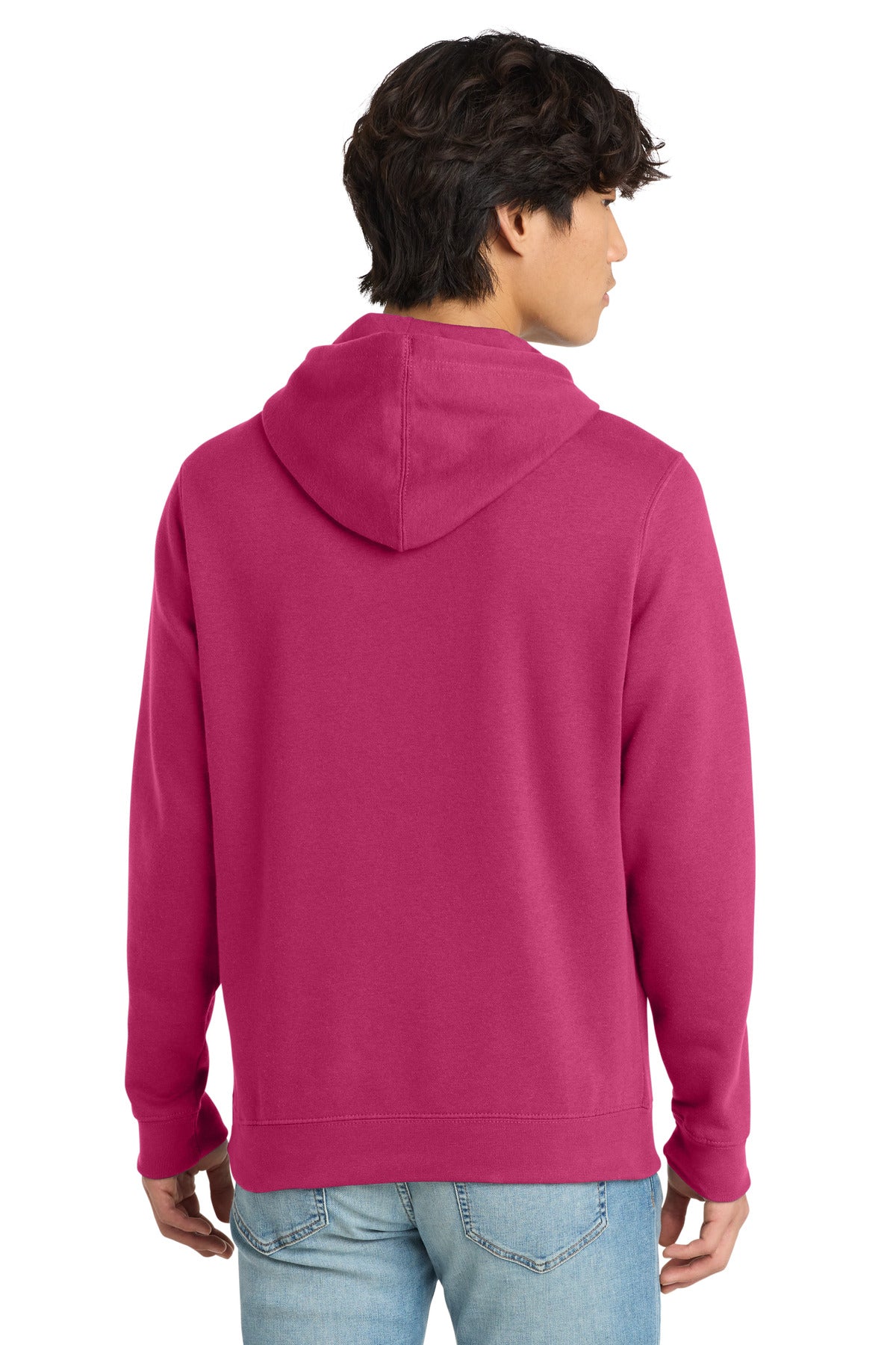 District V.I.T.Fleece Hoodie - Dark Fuchsia