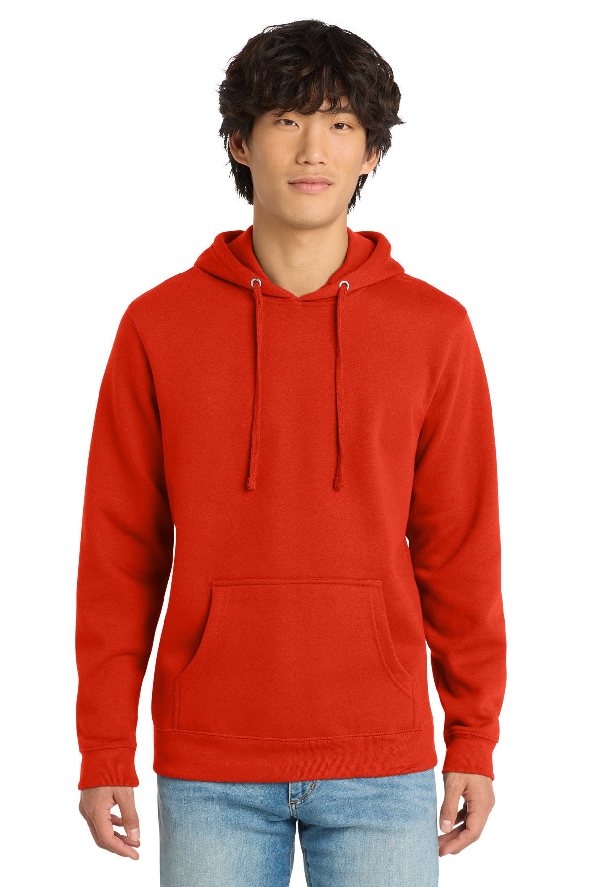 District V.I.T.Fleece Hoodie - Fiery Red