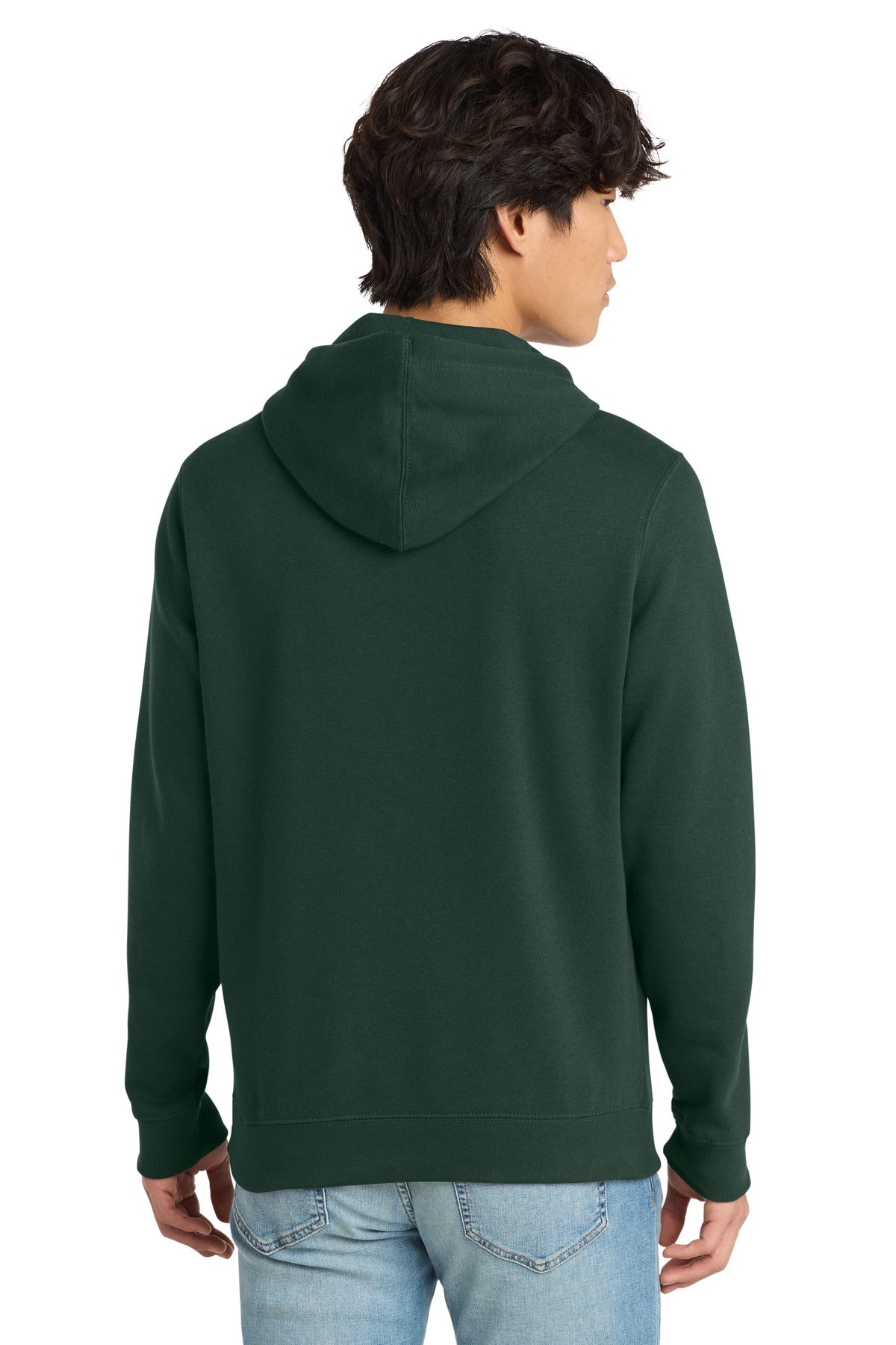 District V.I.T.Fleece Hoodie - Forest Green