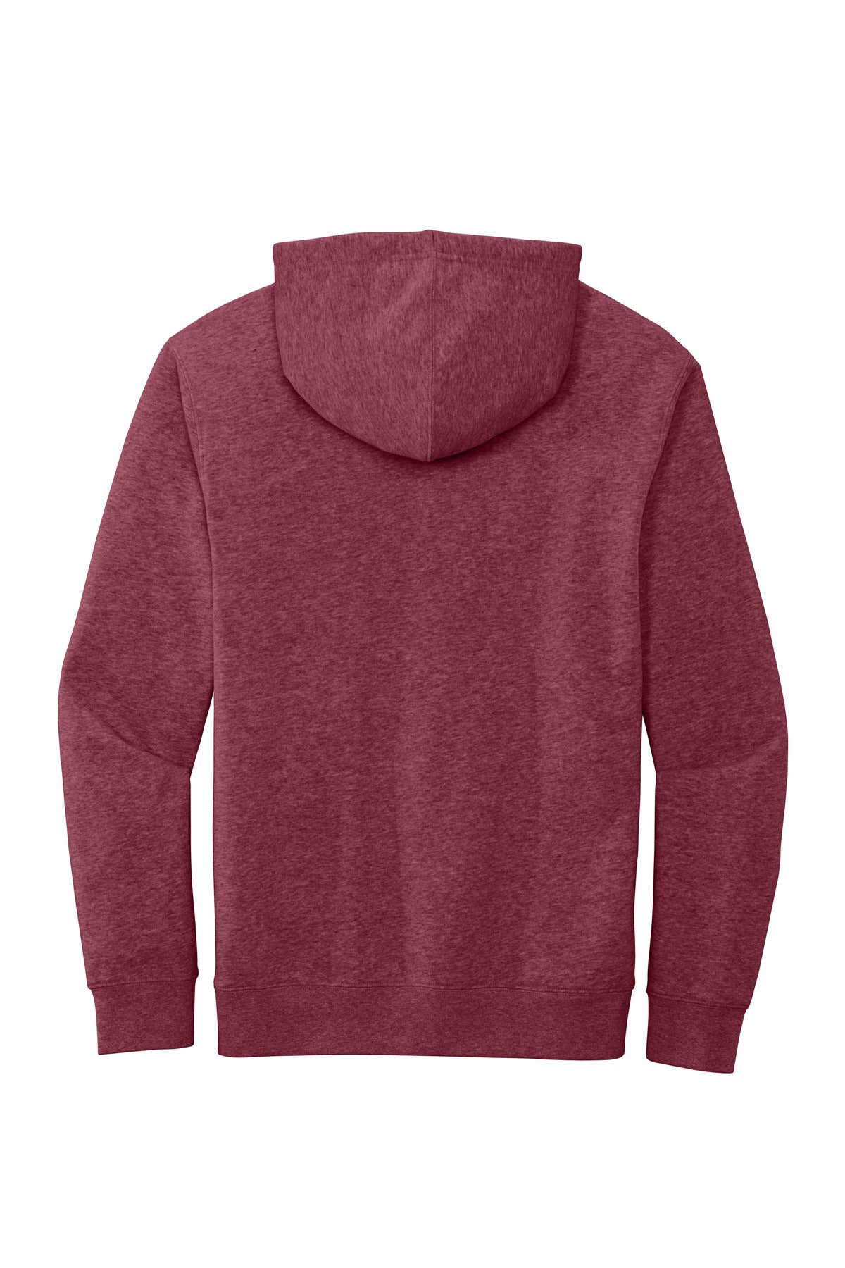 District V.I.T.Fleece Hoodie - Heathered Cardinal