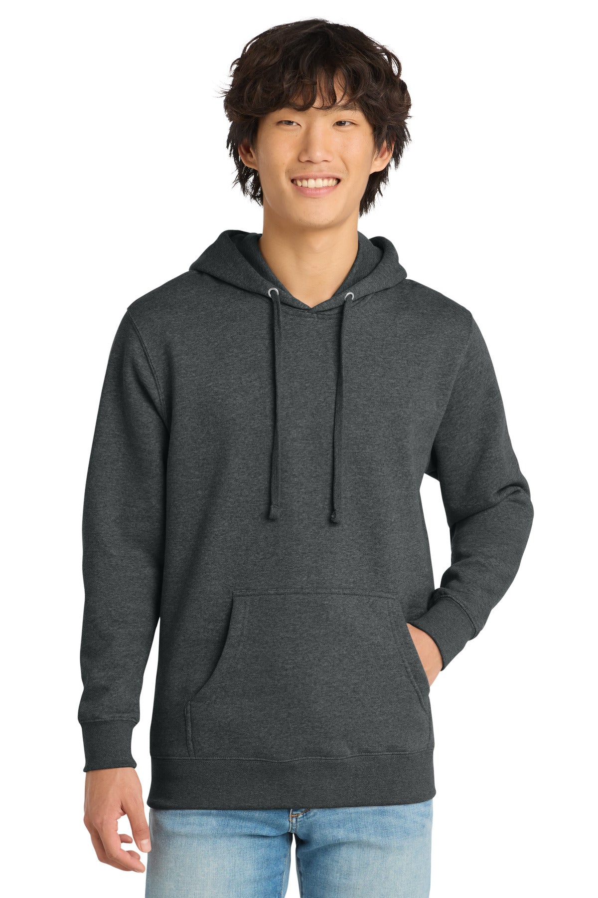 District V.I.T.Fleece Hoodie - Heathered Charcoal