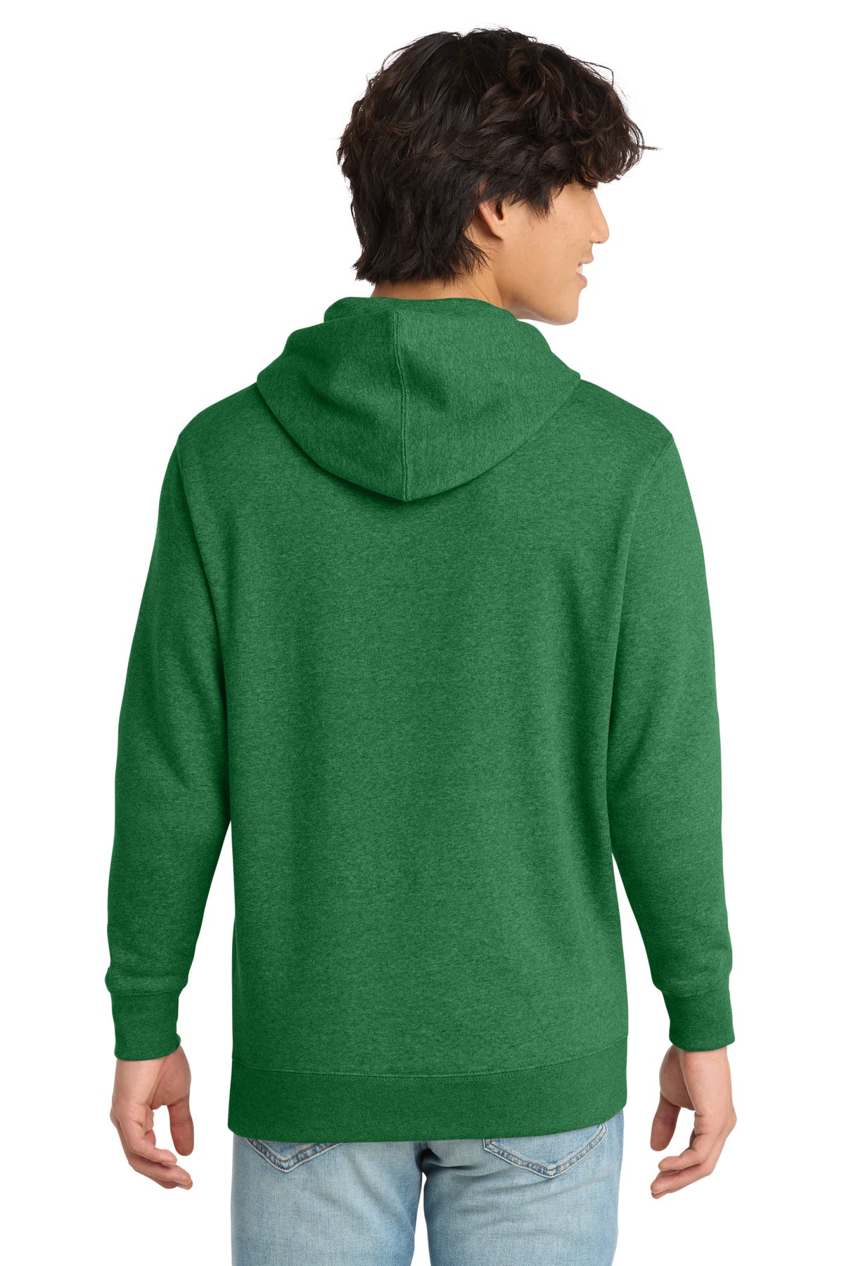 District V.I.T.Fleece Hoodie - Heathered Kelly Green