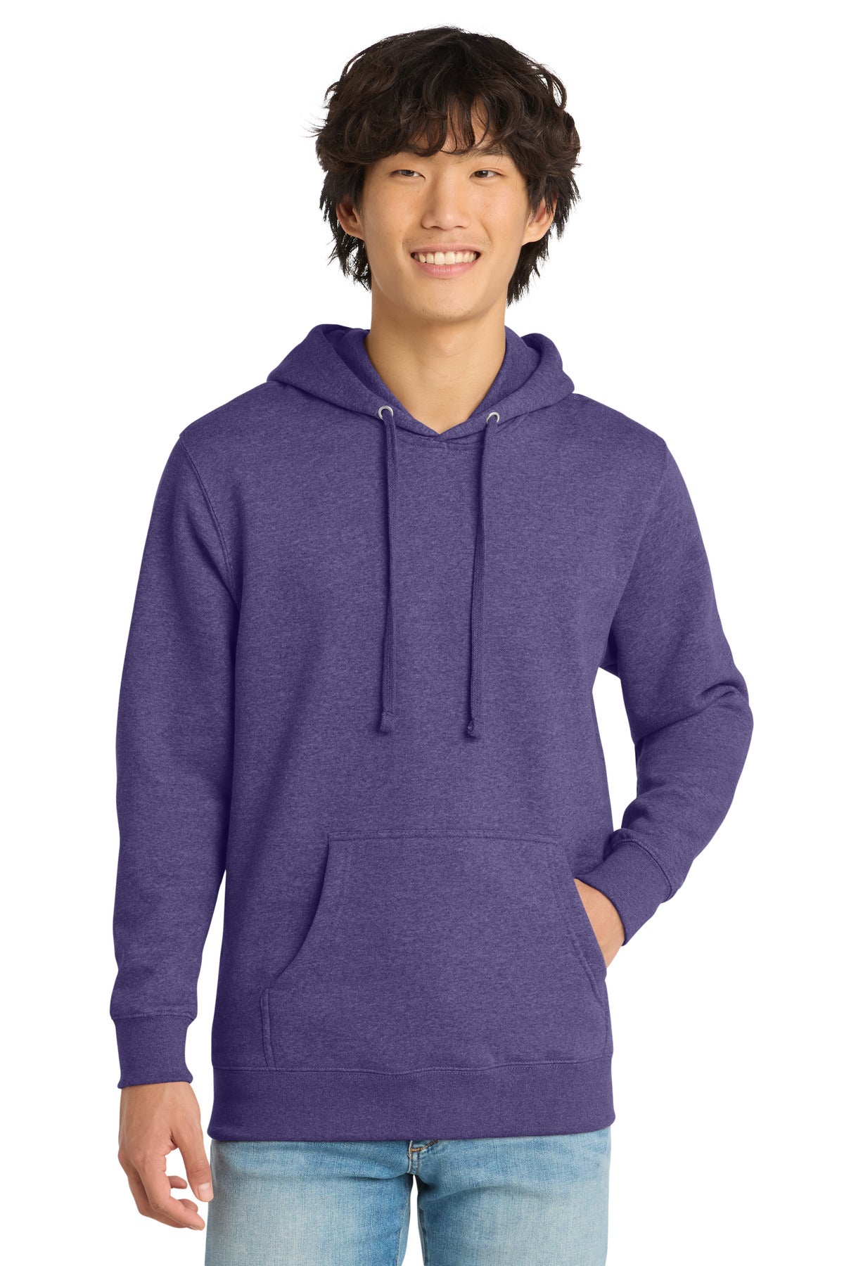 District V.I.T.Fleece Hoodie - Heathered Purple
