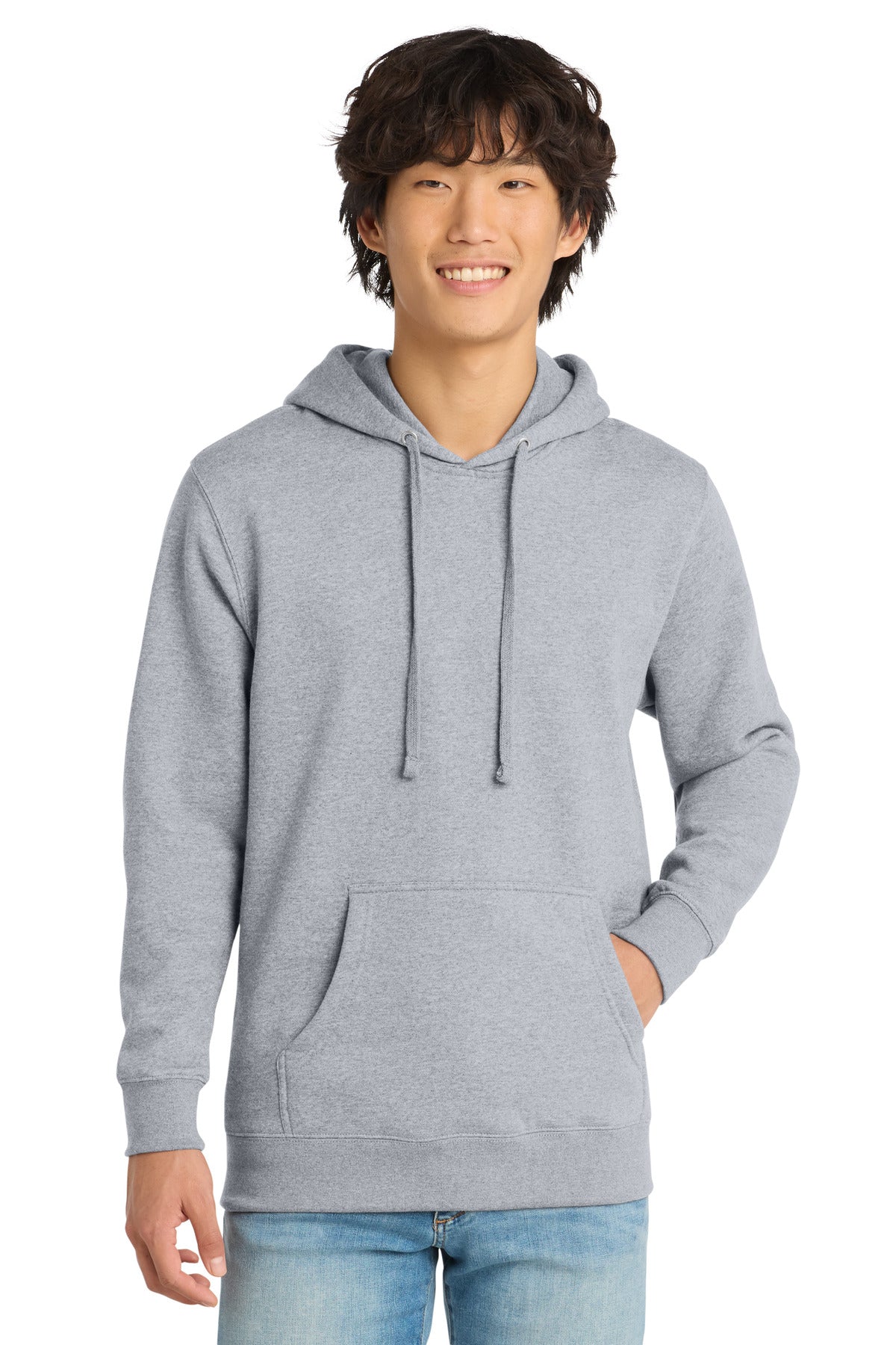 District V.I.T.Fleece Hoodie - Light Heather Grey