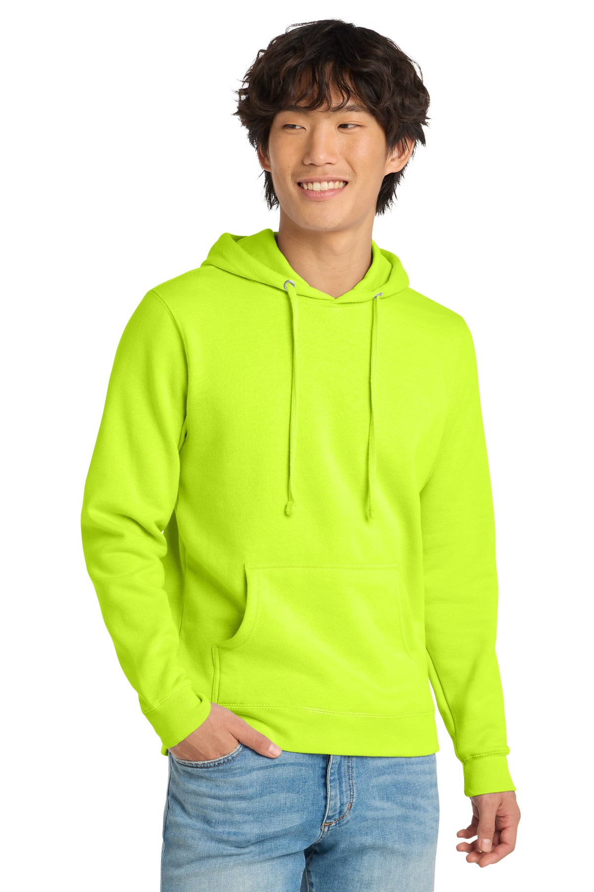 District V.I.T.Fleece Hoodie - S. Green