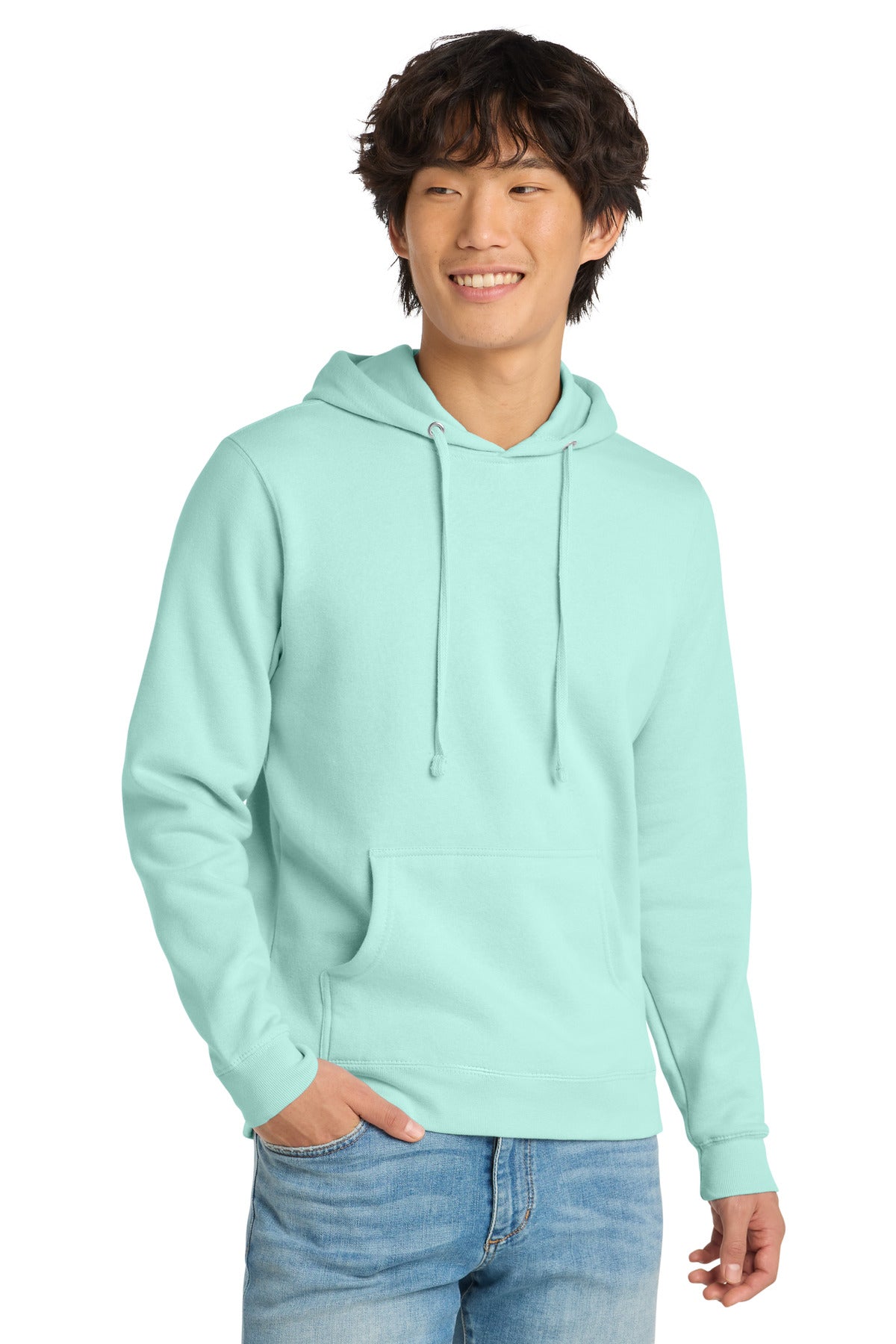 District V.I.T.Fleece Hoodie - Sea Mist