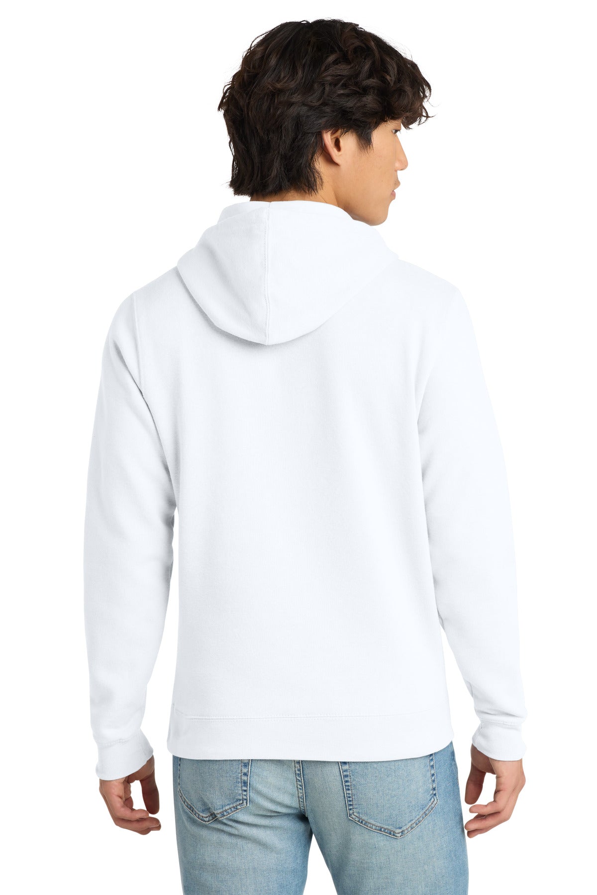 District V.I.T.Fleece Hoodie - White