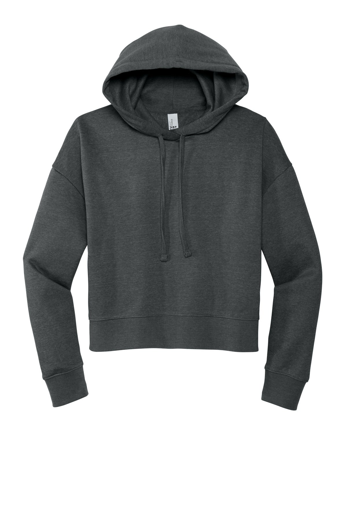 District Women's V.I.T. Fleece Hoodie - Heathered Charcoal
