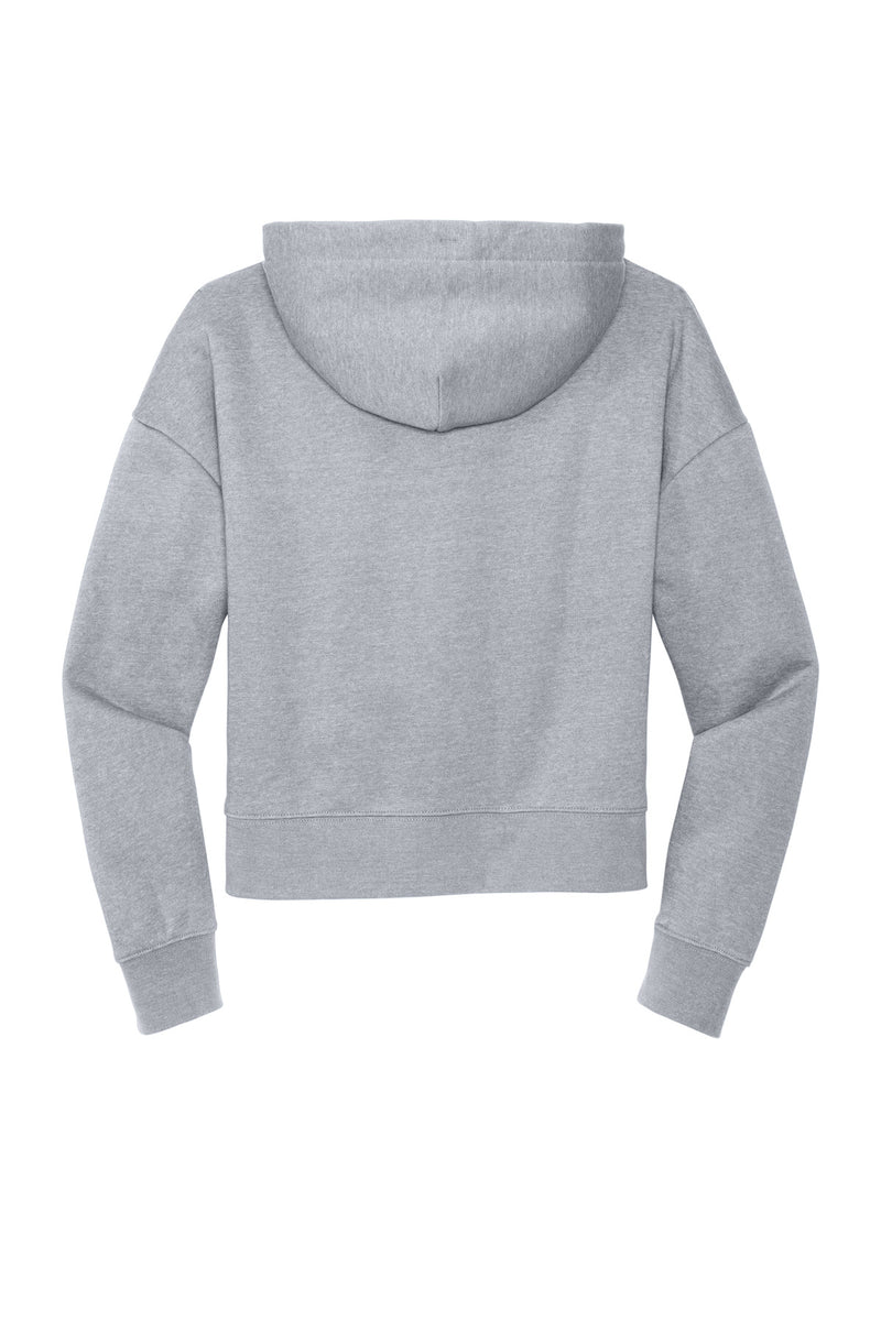 District Women's V.I.T. Fleece Hoodie - Light Heather Grey