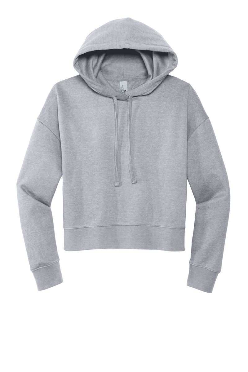 District Women's V.I.T. Fleece Hoodie - Light Heather Grey
