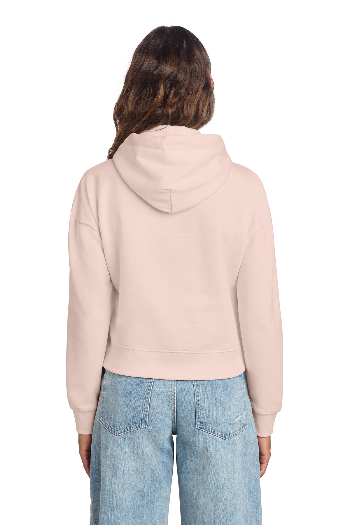 District Women's V.I.T. Fleece Hoodie - Rosewater Pink