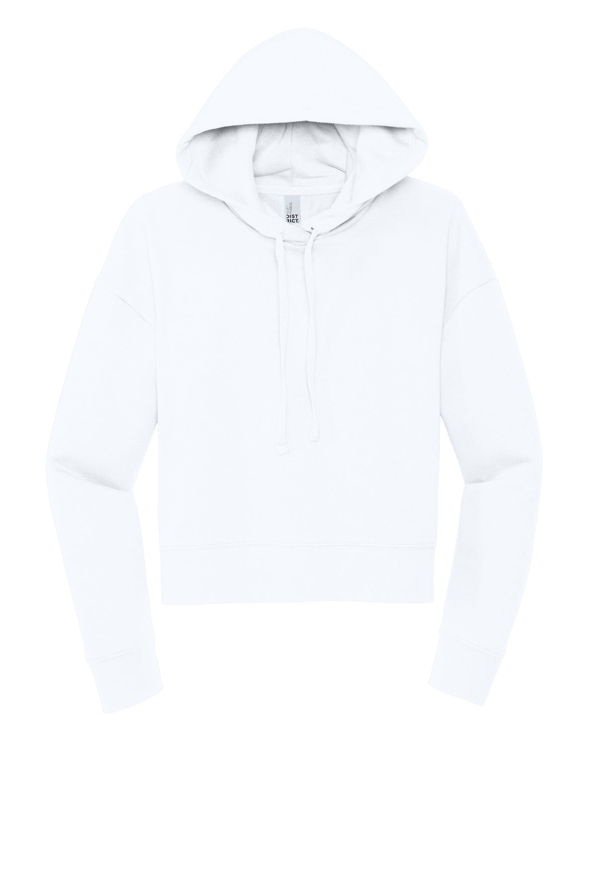 District Women's V.I.T. Fleece Hoodie - White