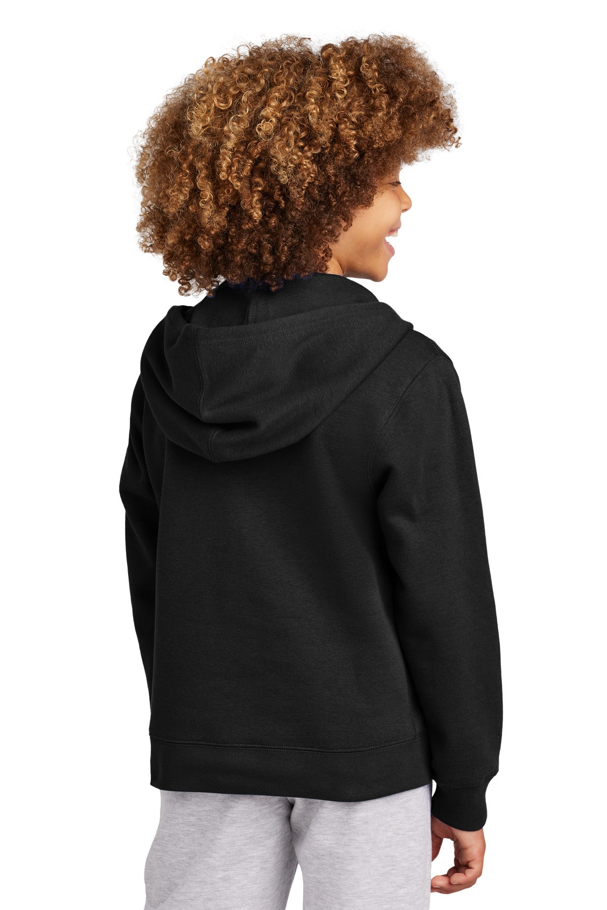 District Youth V.I.T. Fleece Full-Zip Hoodie - Black