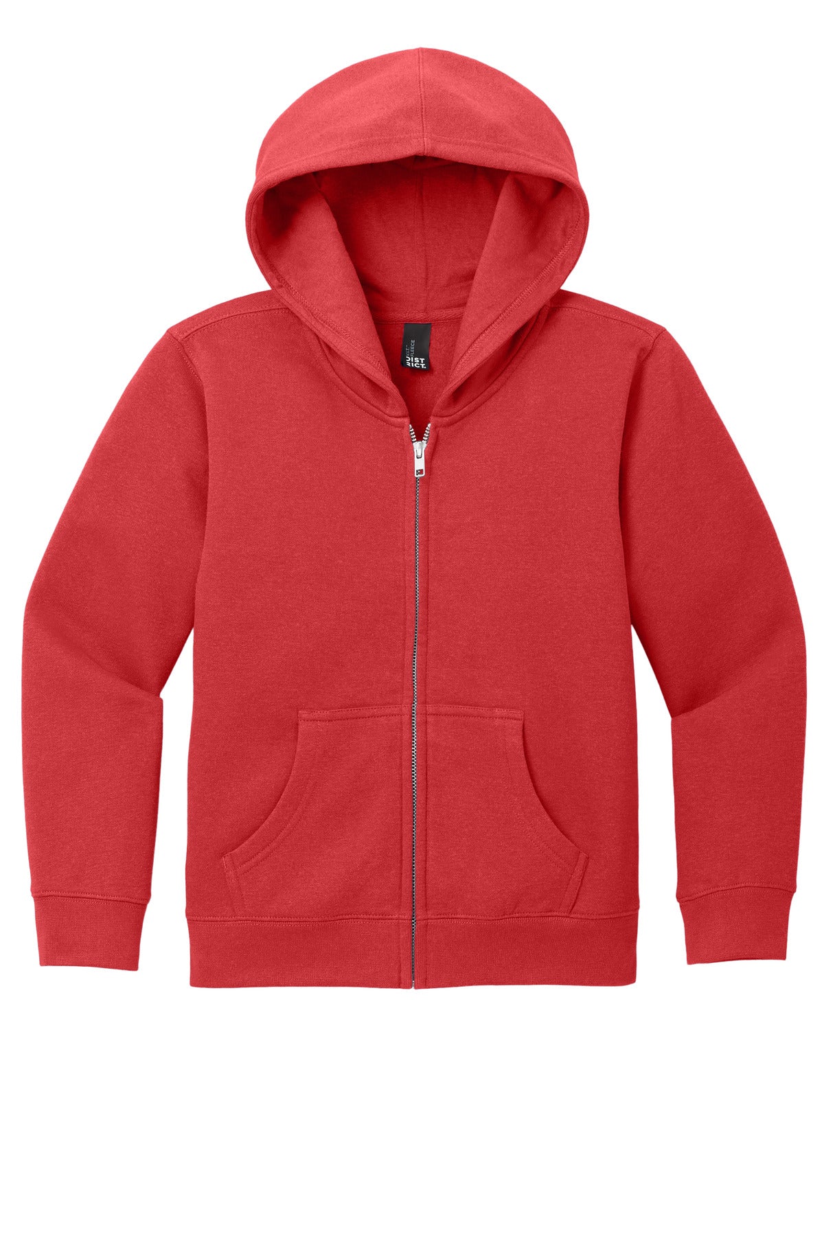 District Youth V.I.T. Fleece Full-Zip Hoodie - Classic Red