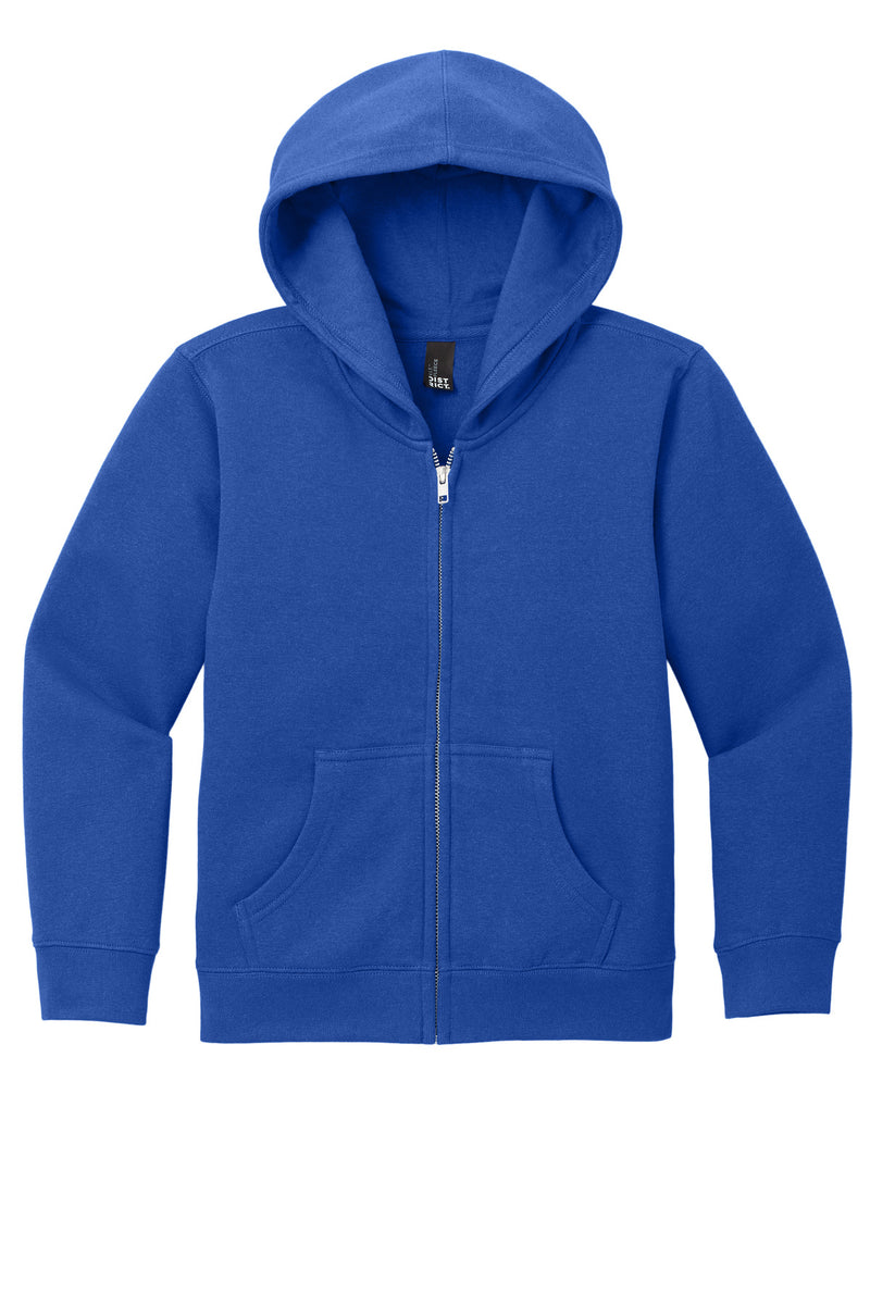 District Youth V.I.T. Fleece Full-Zip Hoodie - Deep Royal