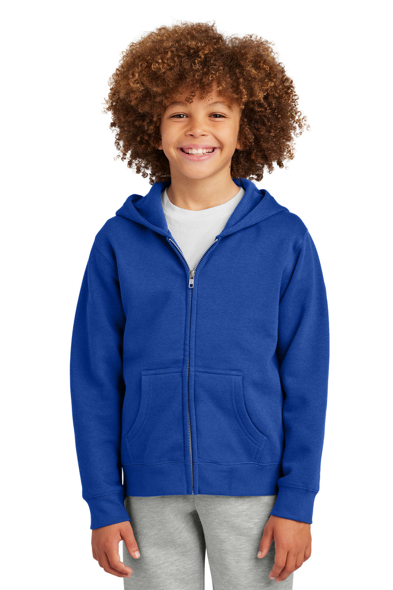 District Youth V.I.T. Fleece Full-Zip Hoodie - Deep Royal