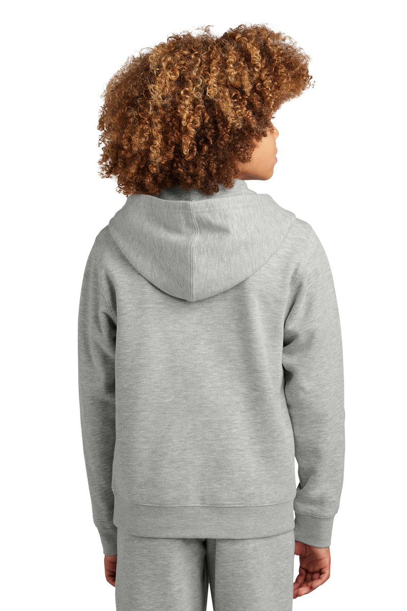 District Youth V.I.T. Fleece Full-Zip Hoodie - Light Heather Grey
