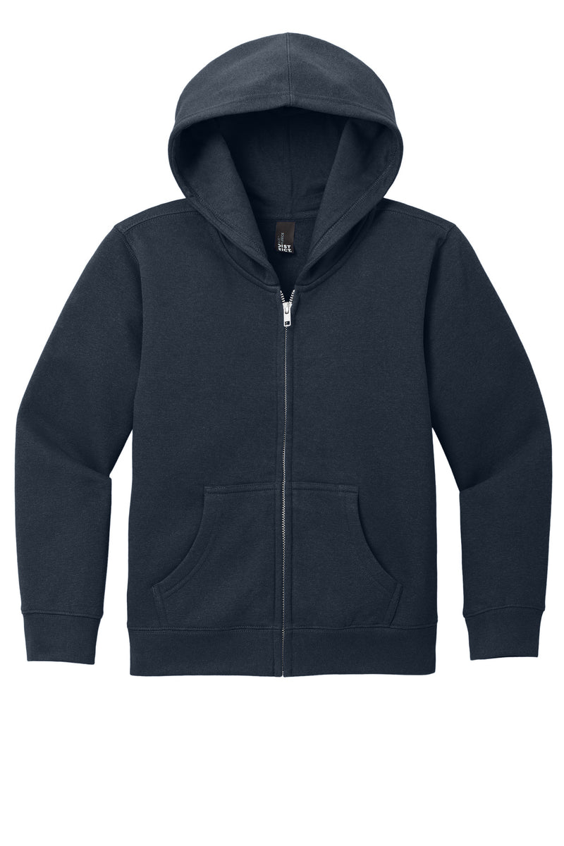 District Youth V.I.T. Fleece Full-Zip Hoodie - New Navy