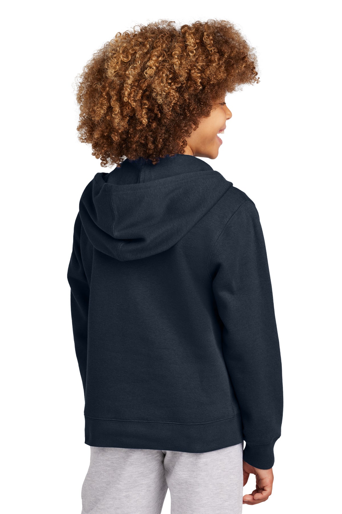 District Youth V.I.T. Fleece Full-Zip Hoodie - New Navy
