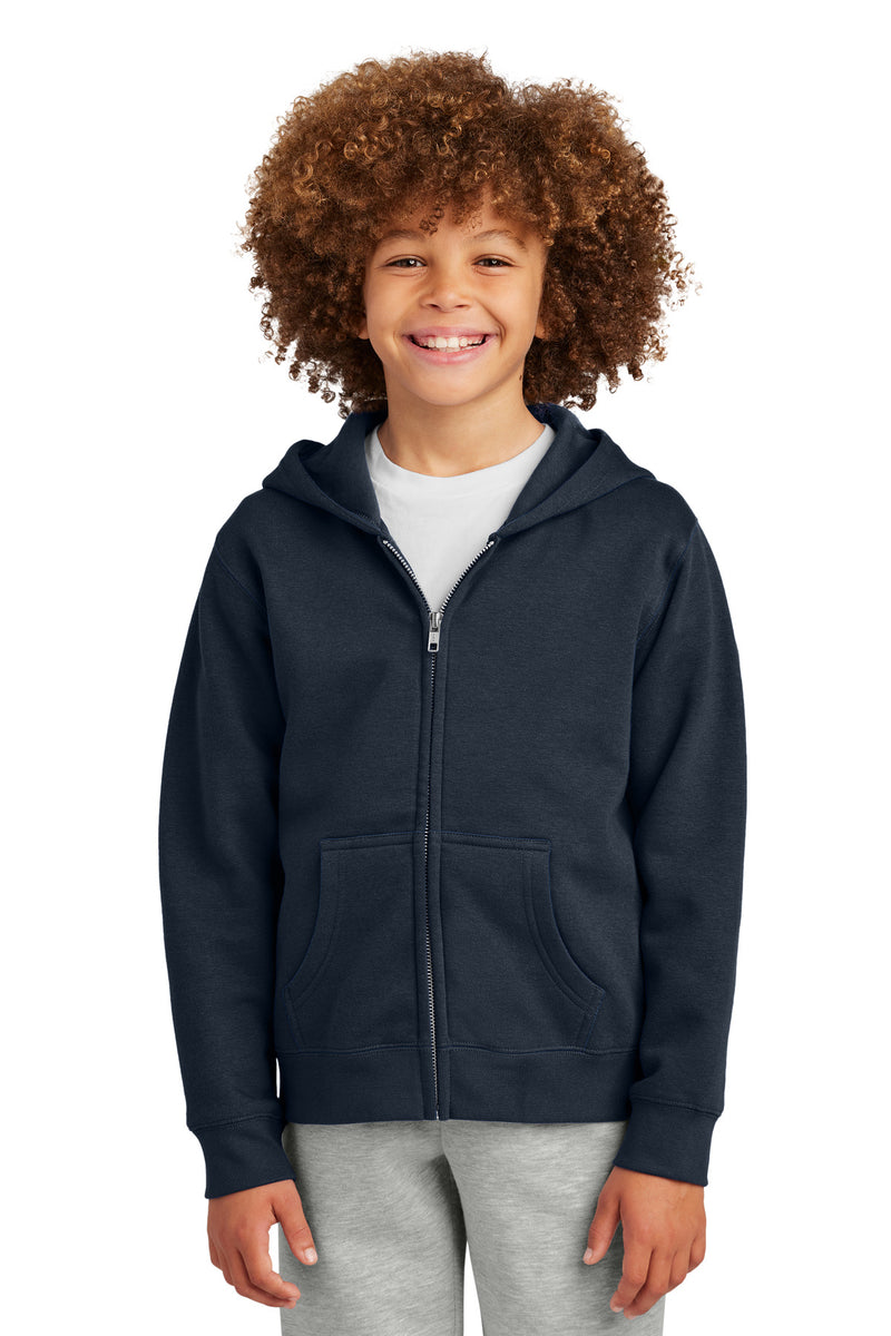District Youth V.I.T. Fleece Full-Zip Hoodie - New Navy