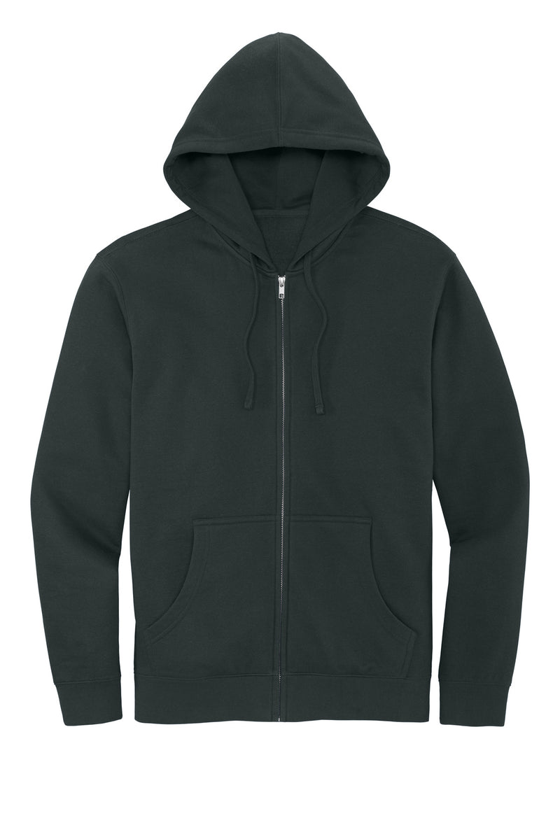 District V.I.T.Fleece Full-Zip Hoodie - Charcoal