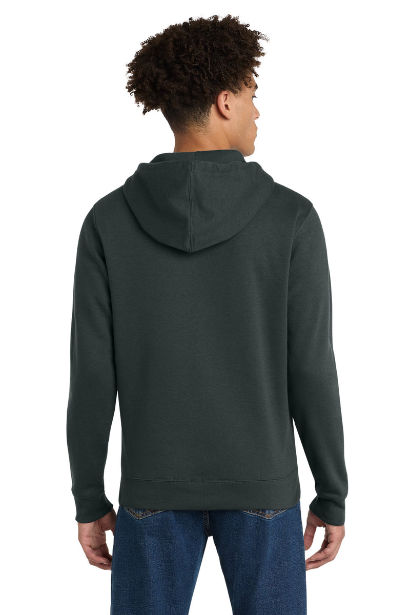 District V.I.T.Fleece Full-Zip Hoodie - Charcoal
