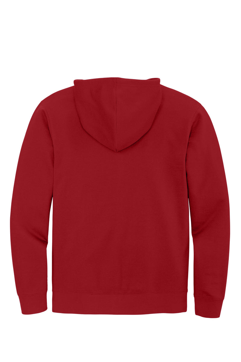 District V.I.T.Fleece Full-Zip Hoodie - Classic Red